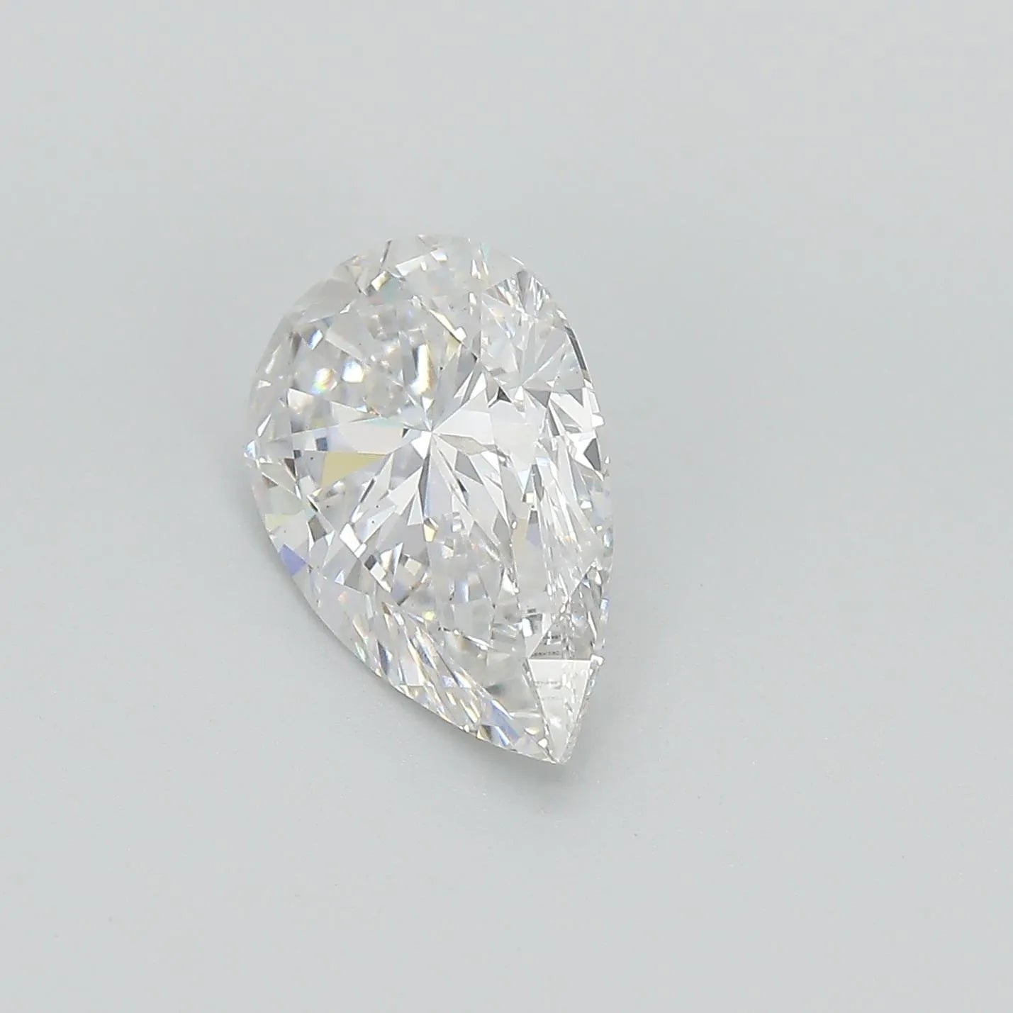 Lab-Grown Pear Diamond - 2.6 Carats, F Color, VS1 Clarity - Sustainable Luxury and Dazzling Brilliance-IGI·Certified