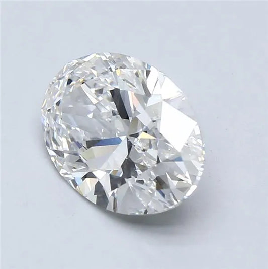 Lab-Grown Oval Diamond - 2.53 Carats, E Color, VS1 Clarity - Sustainable Luxury and Dazzling Brilliance-IGI·Certified