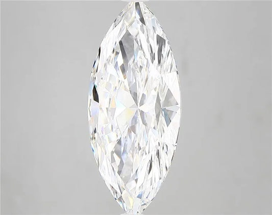 Lab-Grown Marquise Diamond - 4.04 Carats, D Color, VVS2 Clarity - Sustainable Luxury and Dazzling Brilliance-GIA·Certified