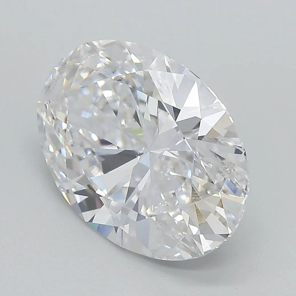 Lab-Grown Oval Diamond - 6.01 Carats, E Color, VS2 Clarity - Sustainable Luxury and Dazzling Brilliance-IGI·Certified