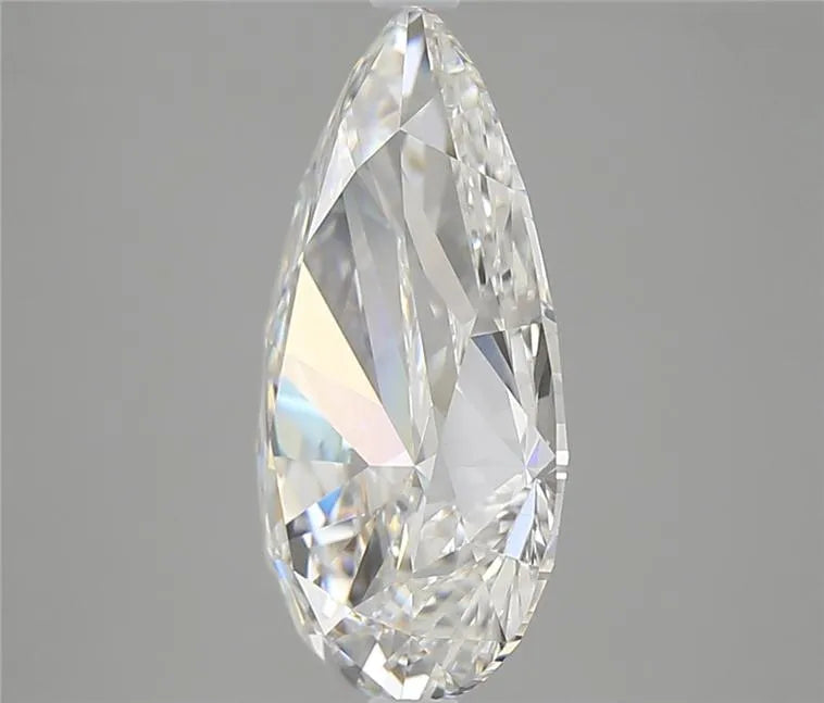 Lab-Grown Pear Diamond - 5.2 Carats, F Color, VVS2 Clarity - Sustainable Luxury and Dazzling Brilliance-IGI·Certified