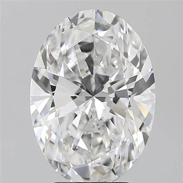 Lab-Grown Oval Diamond - 4.03 Carats, E Color, VVS2 Clarity - Sustainable Luxury and Dazzling Brilliance-IGI·Certified