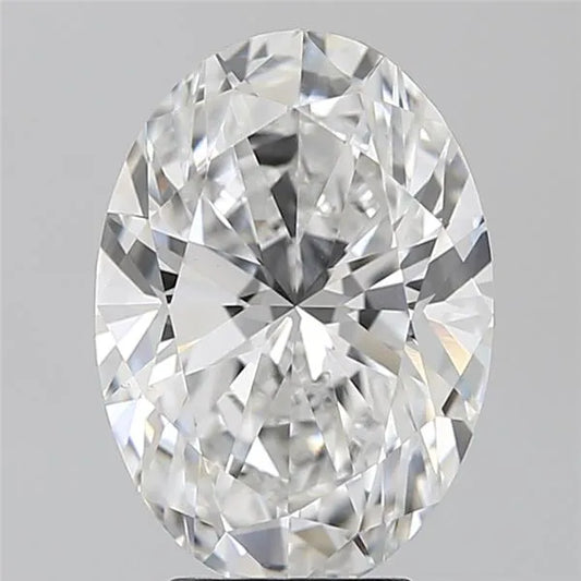 Lab-Grown Oval Diamond - 4.03 Carats, E Color, VVS2 Clarity - Sustainable Luxury and Dazzling Brilliance-IGI·Certified