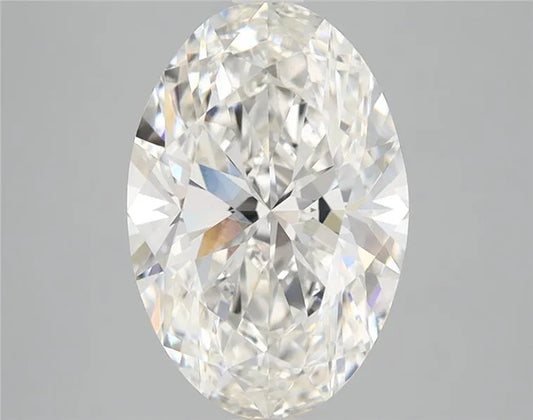 Lab-Grown Oval Diamond - 3.02 Carats, F Color, VVS2 Clarity - Sustainable Luxury and Dazzling Brilliance-IGI·Certified