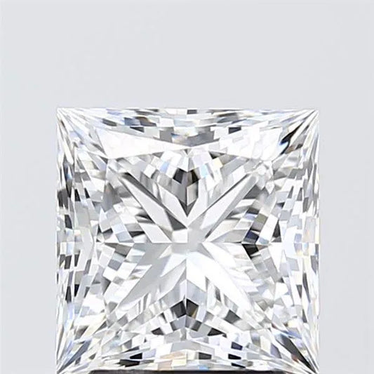 Lab-Grown Princess Diamond - 3.07 Carats, E Color, VVS2 Clarity - Sustainable Luxury and Dazzling Brilliance-IGI·Certified