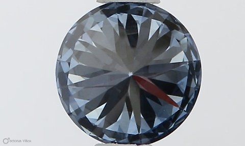 Lab-Grown ROUND Diamond - 0.5 Carat, Fancy Vivid Blue Color, VS2 Clarity | Sustainable Luxury, Dazzling Brilliance | IGI | Certified LG581331265