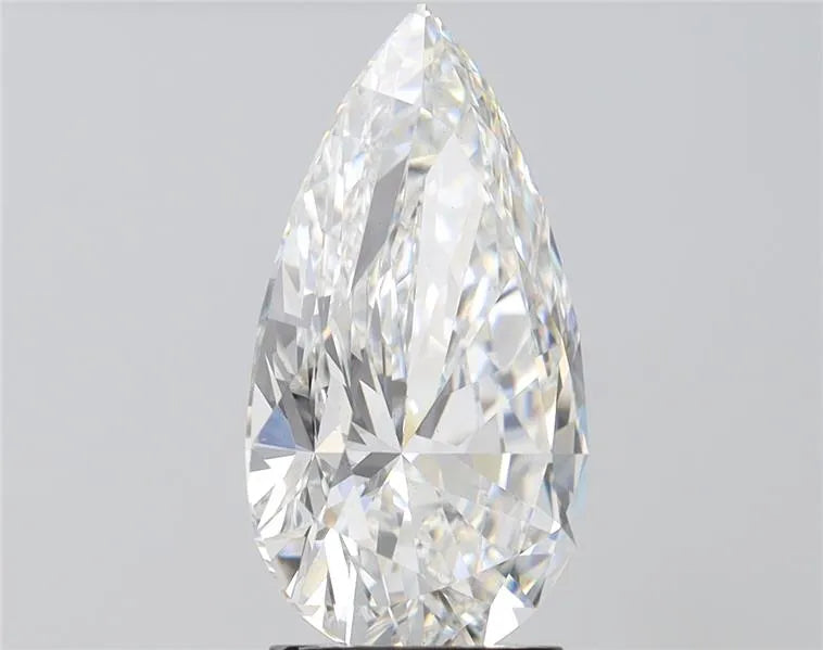 Lab-Grown Pear Diamond - 4.08 Carats, F Color, VS1 Clarity - Sustainable Luxury and Dazzling Brilliance-IGI·Certified