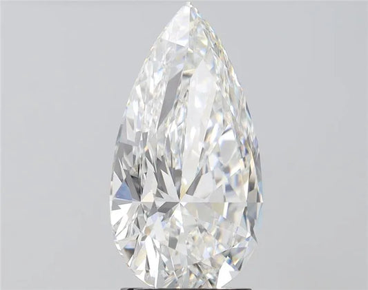 Lab-Grown Pear Diamond - 4.08 Carats, F Color, VS1 Clarity - Sustainable Luxury and Dazzling Brilliance-IGI·Certified