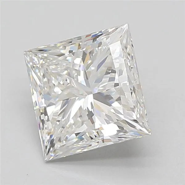 Lab-Grown Princess Diamond - 3 Carats, E Color, VVS2 Clarity - Sustainable Luxury and Dazzling Brilliance-IGI·Certified