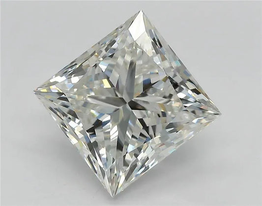 Lab-Grown Princess Diamond - 4 Carats, E Color, VVS2 Clarity - Sustainable Luxury and Dazzling Brilliance-IGI·Certified