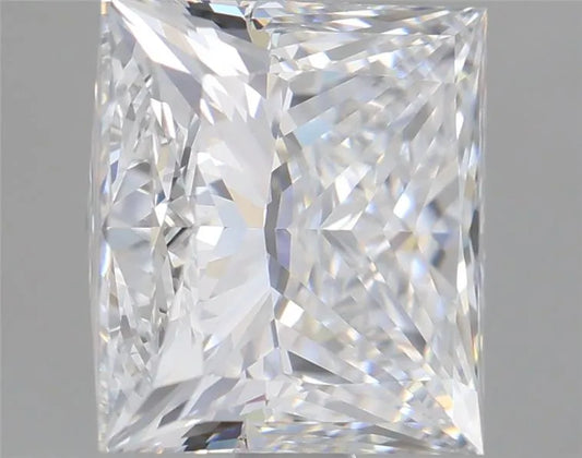 Lab-Grown Princess Diamond - 3.03 Carats, E Color, VVS2 Clarity - Sustainable Luxury and Dazzling Brilliance-IGI·Certified