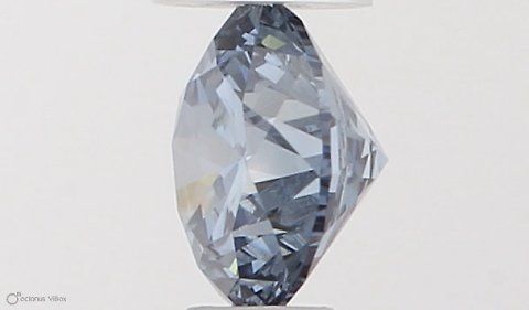 Lab-Grown ROUND Diamond - 0.31 Carat, Fancy Vivid Blue Color, VVS1 Clarity | Sustainable Luxury, Dazzling Brilliance | IGI | Certified LG564379323