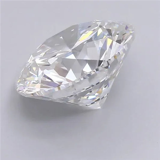 Lab-Grown Round Diamond - 7.01 Carats, E Color, VVS2 Clarity - Sustainable Luxury and Dazzling Brilliance-IGI·Certified