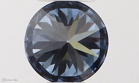 Lab-Grown ROUND Diamond - 0.33 Carat, Fancy Vivid Blue Color, VS1 Clarity | Sustainable Luxury, Dazzling Brilliance | IGI | Certified LG553257492