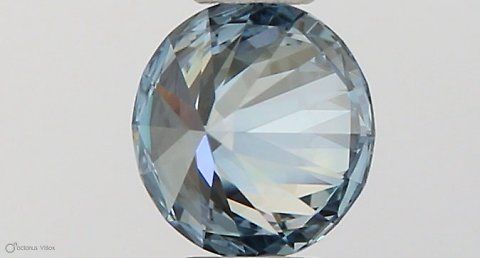 Lab-Grown ROUND Diamond - 0.33 Carat, Fancy Blue Color, VVS1 Clarity | Sustainable Luxury, Dazzling Brilliance | IGI | Certified LG564379605