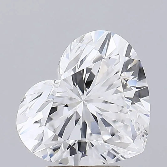 Lab-Grown Heart Diamond - 4.05 Carats, E Color, VVS2 Clarity - Sustainable Luxury and Dazzling Brilliance-GIA·Certified