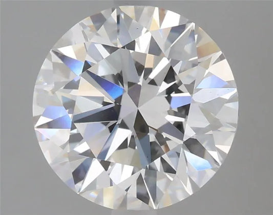 Lab-Grown Round Diamond - 3.08 Carats, F Color, VS1 Clarity - Sustainable Luxury and Dazzling Brilliance-IGI·Certified