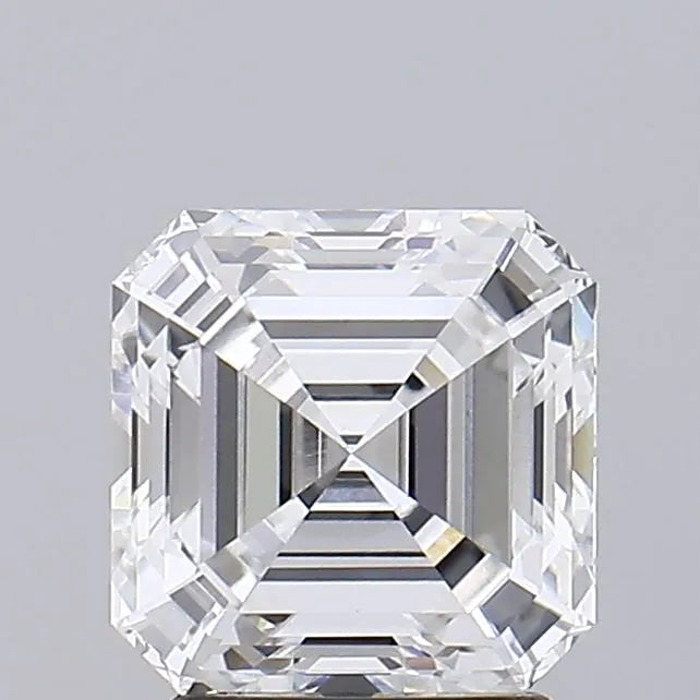 Lab-Grown Asscher Diamond - 2.52 Carats, D Color, VVS2 Clarity - Sustainable Luxury and Dazzling Brilliance-GIA·Certified