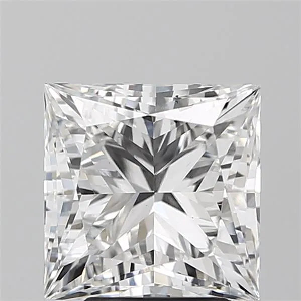 Lab-Grown Princess Diamond - 3.5 Carats, E Color, VS2 Clarity - Sustainable Luxury and Dazzling Brilliance-IGI·Certified