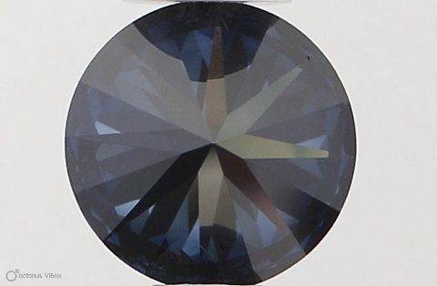 Lab-Grown ROUND Diamond - 0.5 Carat, Fancy Deep Blue Color, SI1 Clarity | Sustainable Luxury, Dazzling Brilliance | IGI | Certified LG538290395