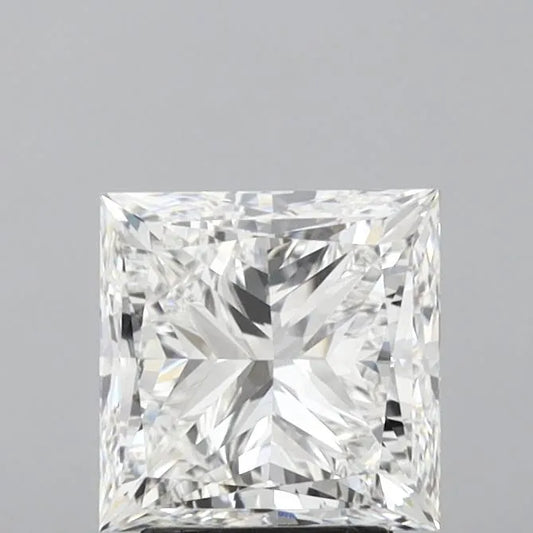 Lab-Grown Princess Diamond - 3.5 Carats, F Color, VVS2 Clarity - Sustainable Luxury and Dazzling Brilliance-IGI·Certified