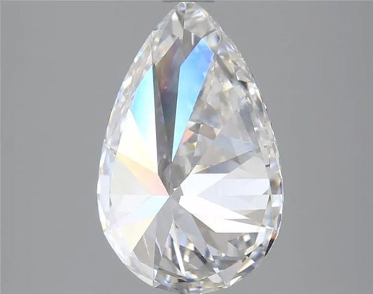 Lab-Grown Pear Diamond - 3.05 Carats, E Color, VVS2 Clarity - Sustainable Luxury and Dazzling Brilliance-IGI·Certified