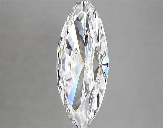 Lab-Grown Marquise Diamond - 3.01 Carats, D Color, VVS2 Clarity - Sustainable Luxury and Dazzling Brilliance-IGI·Certified