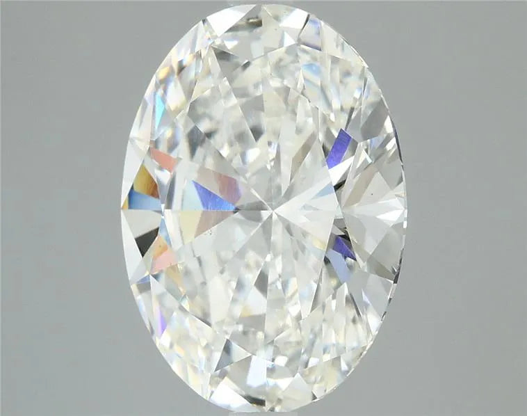 Lab-Grown Oval Diamond - 4.08 Carats, F Color, VS1 Clarity - Sustainable Luxury and Dazzling Brilliance-IGI·Certified