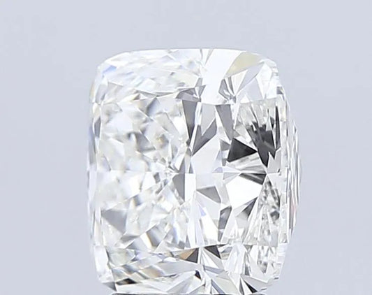 Lab-Grown Cushion Diamond - 4.1 Carats, F Color, VVS2 Clarity - Sustainable Luxury and Dazzling Brilliance-IGI·Certified