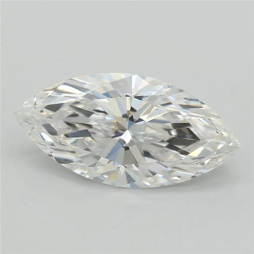 Lab-Grown Marquise Diamond - 3.05 Carats, E Color, VVS2 Clarity - Sustainable Luxury and Dazzling Brilliance-IGI·Certified