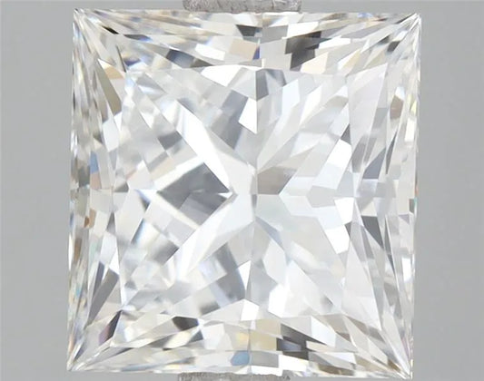 Lab-Grown Princess Diamond - 2.52 Carats, E Color, VVS2 Clarity - Sustainable Luxury and Dazzling Brilliance-IGI·Certified