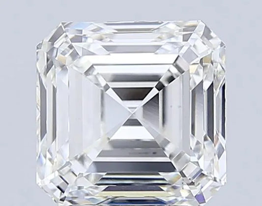 Lab-Grown Asscher Diamond - 5.04 Carats, F Color, VS1 Clarity - Sustainable Luxury and Dazzling Brilliance-IGI·Certified