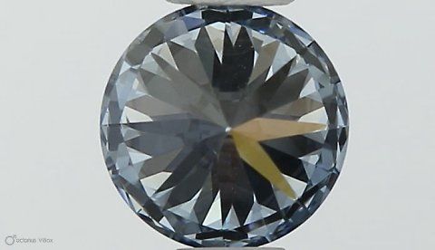 Lab-Grown ROUND Diamond - 0.42 Carat, Fancy Intense Blue Color, VVS2 Clarity | Sustainable Luxury, Dazzling Brilliance | IGI | Certified LG553257401