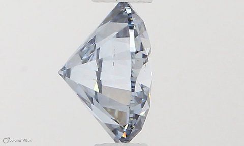 Lab-Grown ROUND Diamond - 0.53 Carat, Fancy Intense Blue Color, VS2 Clarity | Sustainable Luxury, Dazzling Brilliance | IGI | Certified LG581331381