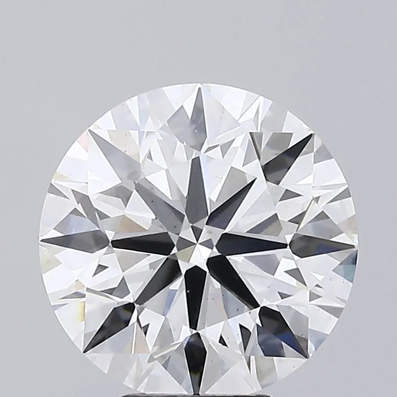 Lab-Grown Round Diamond - 7.02 Carats, E Color, VS2 Clarity - Sustainable Luxury and Dazzling Brilliance-IGI·Certified