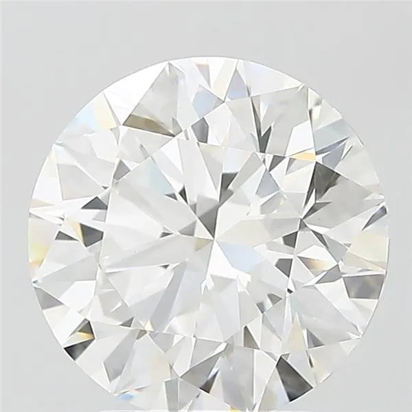 Lab-Grown Round Diamond - 3.51 Carats, E Color, VVS2 Clarity - Sustainable Luxury and Dazzling Brilliance-IGI·Certified