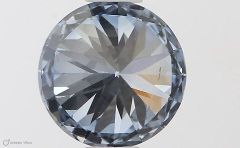 Lab-Grown ROUND Diamond - 0.74 Carat, Fancy Intense Blue Color, SI1 Clarity | Sustainable Luxury, Dazzling Brilliance | IGI | Certified LG581331252