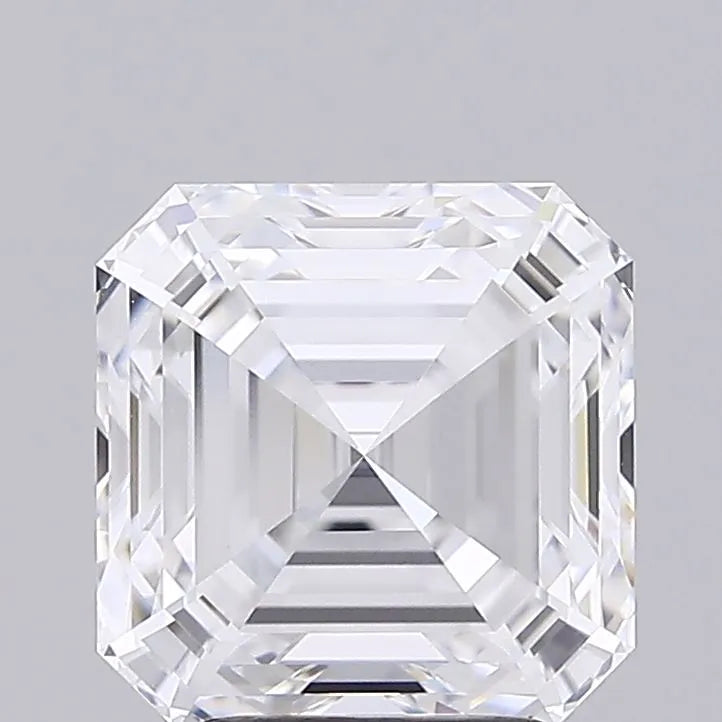 Lab-Grown Asscher Diamond - 3.6 Carats, D Color, VVS2 Clarity - Sustainable Luxury and Dazzling Brilliance-GIA·Certified