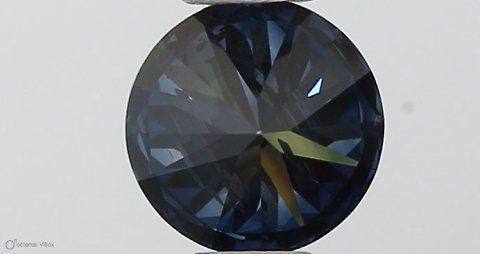 Lab-Grown ROUND Diamond - 0.35 Carat, Fancy Deep Blue Color, I1 Clarity | Sustainable Luxury, Dazzling Brilliance | IGI | Certified LG538290328