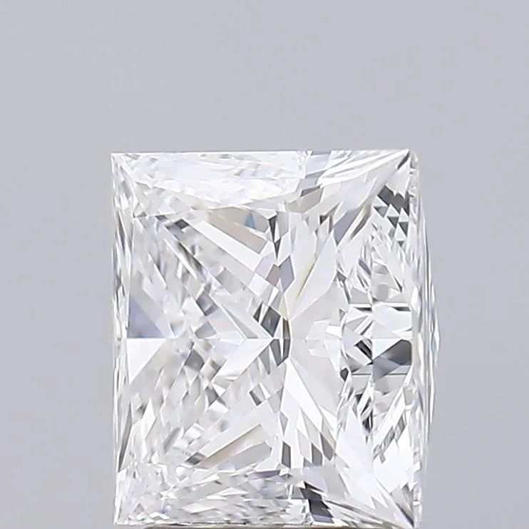 Lab-Grown Princess Diamond - 3.08 Carats, E Color, VVS2 Clarity - Sustainable Luxury and Dazzling Brilliance-IGI·Certified