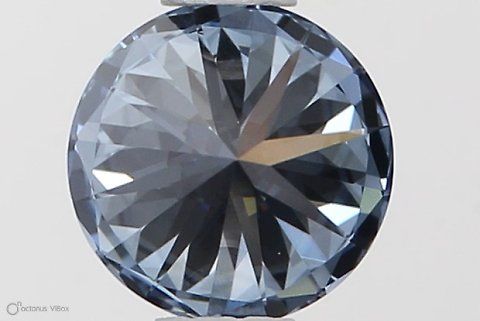 Lab-Grown ROUND Diamond - 0.5 Carat, Fancy Intense Blue Color, VVS1 Clarity | Sustainable Luxury, Dazzling Brilliance | IGI | Certified LG564379300