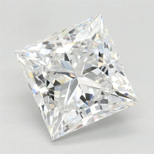 Lab-Grown Princess Diamond - 2.53 Carats, E Color, VVS2 Clarity - Sustainable Luxury and Dazzling Brilliance-IGI·Certified