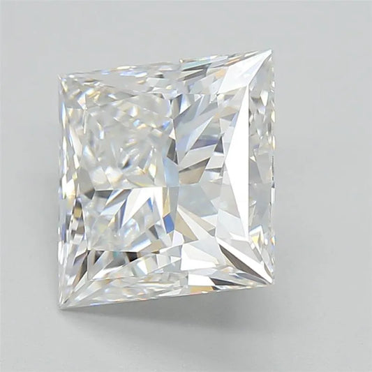 Lab-Grown Princess Diamond - 3.54 Carats, E Color, VVS2 Clarity - Sustainable Luxury and Dazzling Brilliance-IGI·Certified