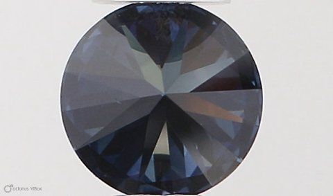 Lab-Grown ROUND Diamond - 0.33 Carat, Fancy Deep Blue Color, SI1 Clarity | Sustainable Luxury, Dazzling Brilliance | IGI | Certified LG538290315