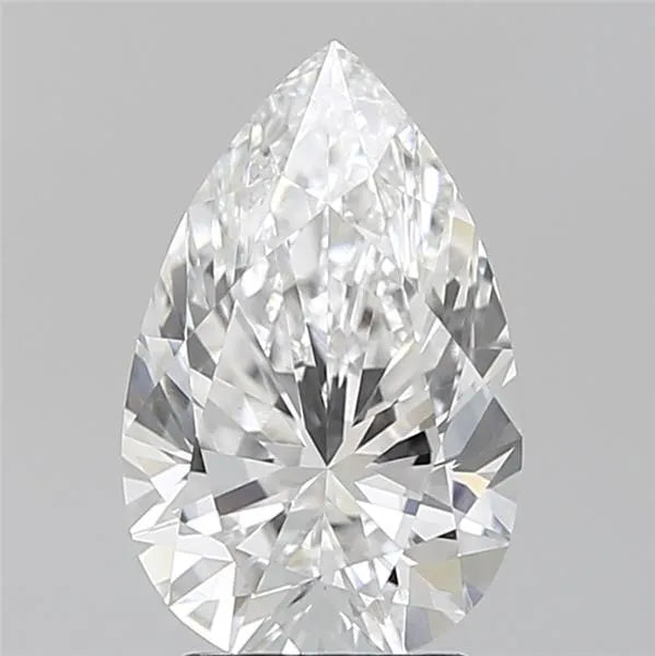 Lab-Grown Pear Diamond - 2.51 Carats, E Color, VVS2 Clarity - Sustainable Luxury and Dazzling Brilliance-IGI·Certified