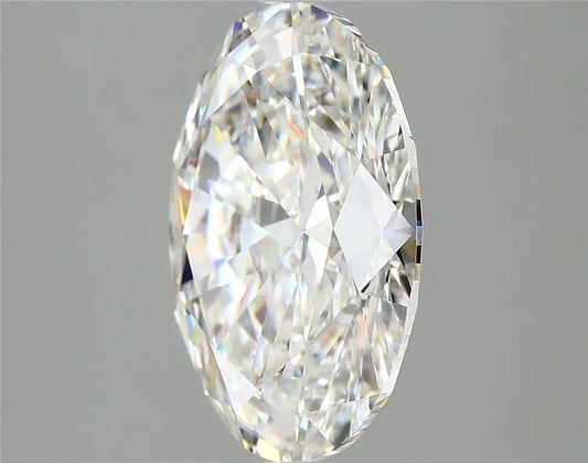 Lab-Grown Oval Diamond - 4 Carats, E Color, VVS2 Clarity - Sustainable Luxury and Dazzling Brilliance-IGI·Certified