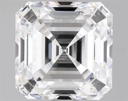 Lab-Grown Asscher Diamond - 2.56 Carats, D Color, VVS2 Clarity - Sustainable Luxury and Dazzling Brilliance-IGI·Certified