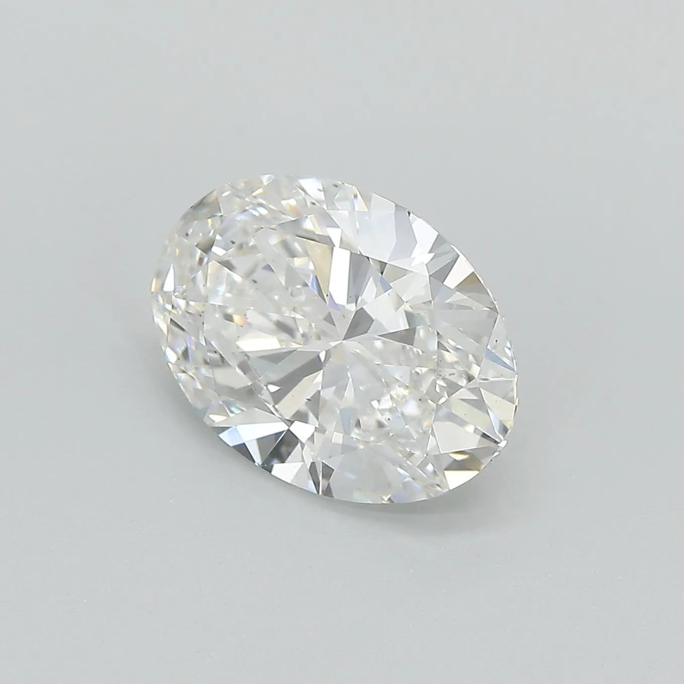 Lab-Grown Oval Diamond - 2.99 Carats, F Color, VS2 Clarity - Sustainable Luxury and Dazzling Brilliance-IGI·Certified