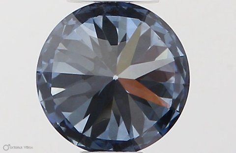 Lab-Grown ROUND Diamond - 0.5 Carat, Fancy Intense Blue Color, VS2 Clarity | Sustainable Luxury, Dazzling Brilliance | IGI | Certified LG538290417