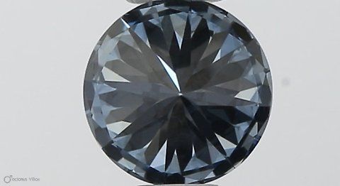 Lab-Grown ROUND Diamond - 0.38 Carat, Fancy Vivid Blue Color, VS1 Clarity | Sustainable Luxury, Dazzling Brilliance | IGI | Certified LG564379451